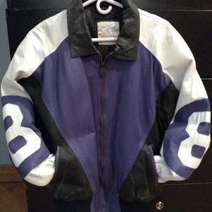 Vintage Leather Eight Ball 8-Ball Jacket